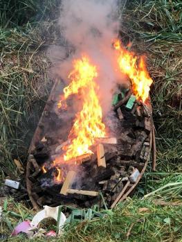 Alto Paraná: 925 kilos de marihuana incautada fue incinerada